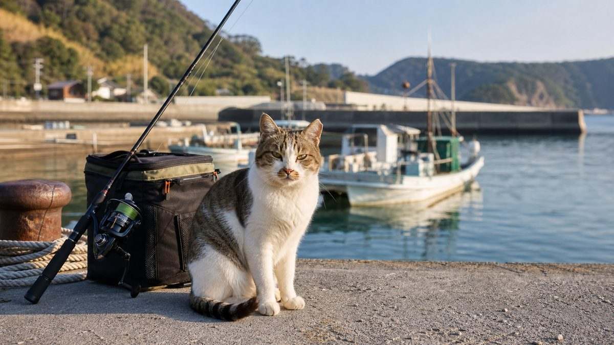 田代島は「猫の島」として有名の要点をまとめた釣り攻略インフォグラフィック