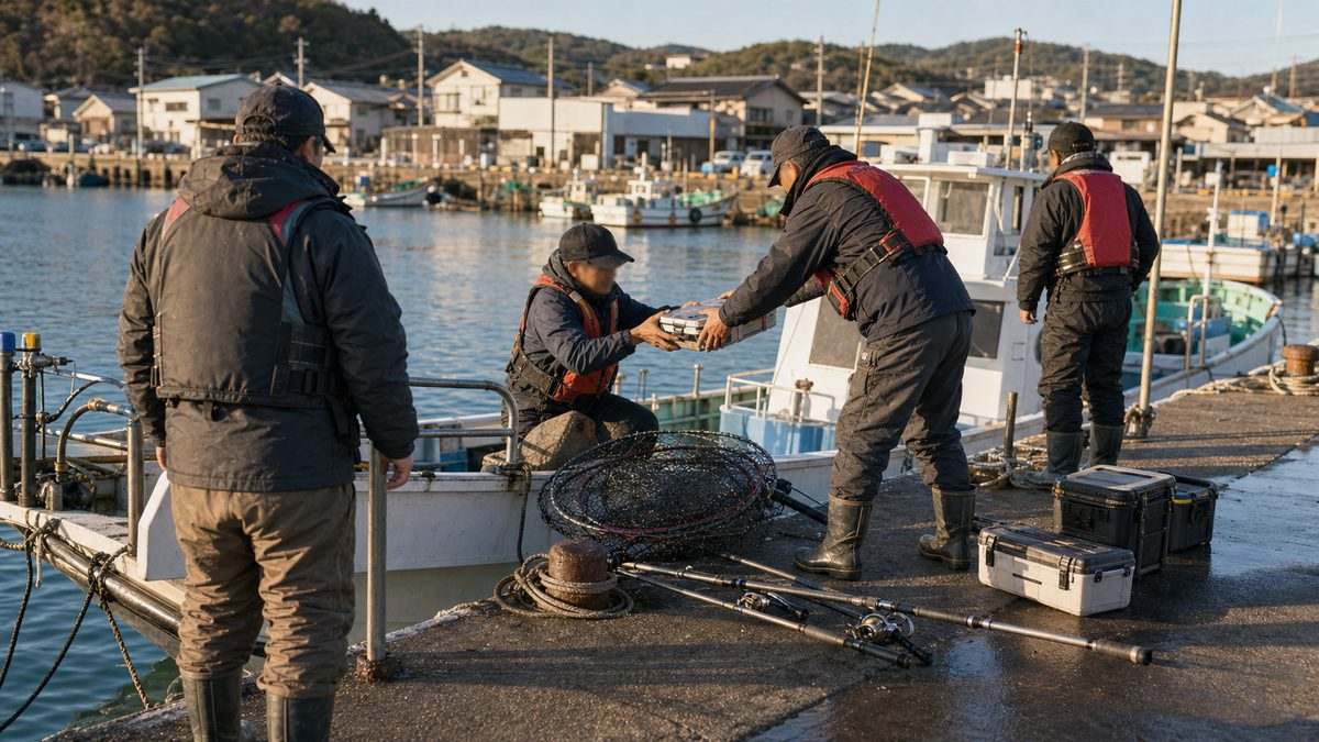 7. 磯釣りと地域コミュニティ|地元漁協・渡船との共存文化の要点をまとめた釣り攻略インフォグラフィック