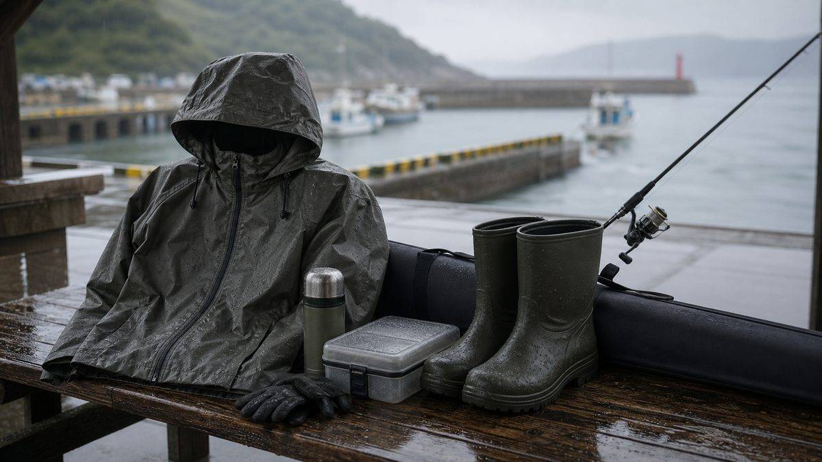 まとめ：梅雨こそ釣り師の真骨頂が試される季節の内容を補足する釣り記事用イメージ画像