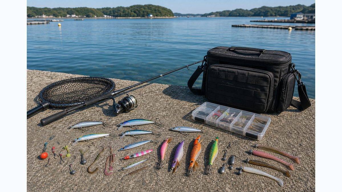 英虞湾エリアで釣れる魚種と年間カレンダーの要点をまとめた釣り攻略インフォグラフィック