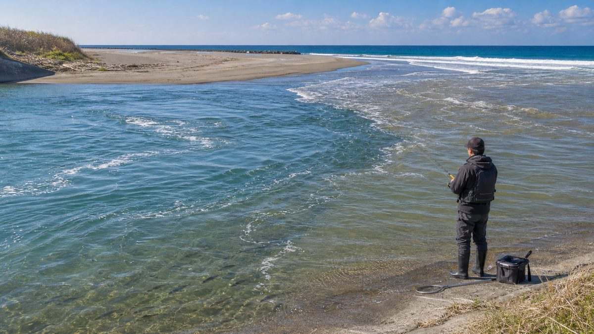 なぜ浜名湖では「潮回り」が釣果を左右するのかの要点をまとめた釣り攻略インフォグラフィック