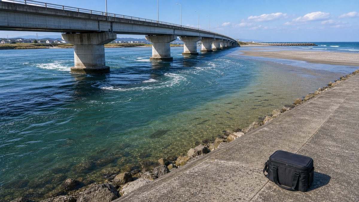 釣りポイントの特徴と狙い方の要点をまとめた釣り攻略インフォグラフィック