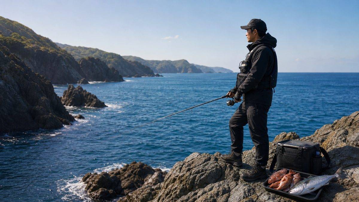 積丹半島の釣りスポットの要点をまとめた釣り攻略インフォグラフィック