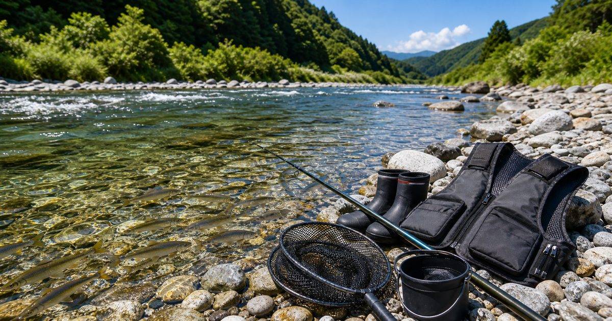 2026年静岡県アユ友釣り解禁速報のアイキャッチ