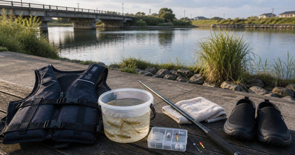 浜名湖と馬込川で始めるテナガエビ釣り入門のアイキャッチ