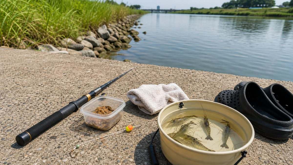 テナガエビ釣りが「最初の一匹」にぴったりな理由の要点をまとめた釣り攻略インフォグラフィック