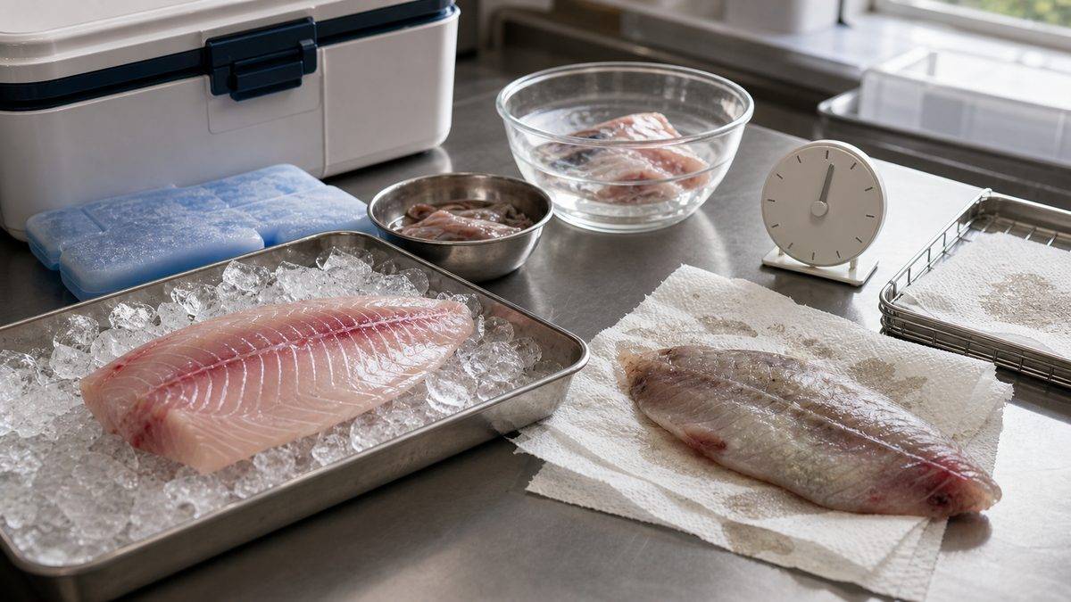 そもそも、なぜ魚は生臭くなるのかの要点をまとめた釣り攻略インフォグラフィック