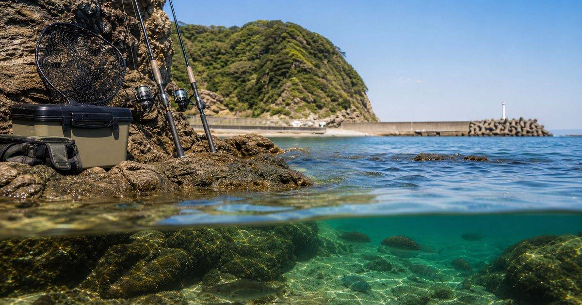三浦半島の釣り場全体像を示すアイキャッチ画像
