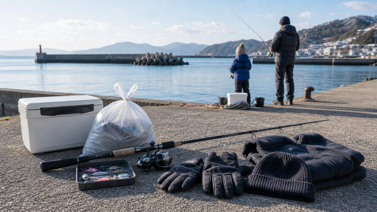 業界トレンド分析:2026年冬の釣り業界を揺るがす4つの潮流の要点をまとめた釣り攻略インフォグラフィック
