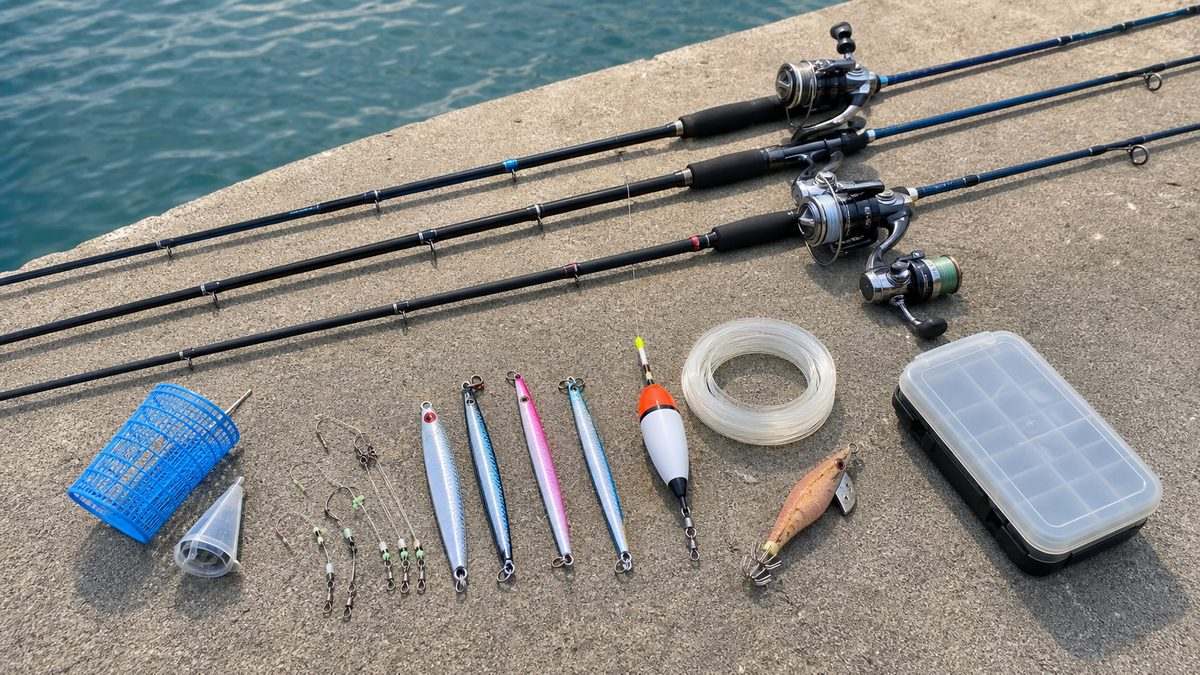 釣り方・タックル詳細ガイドの要点をまとめた釣り攻略インフォグラフィック