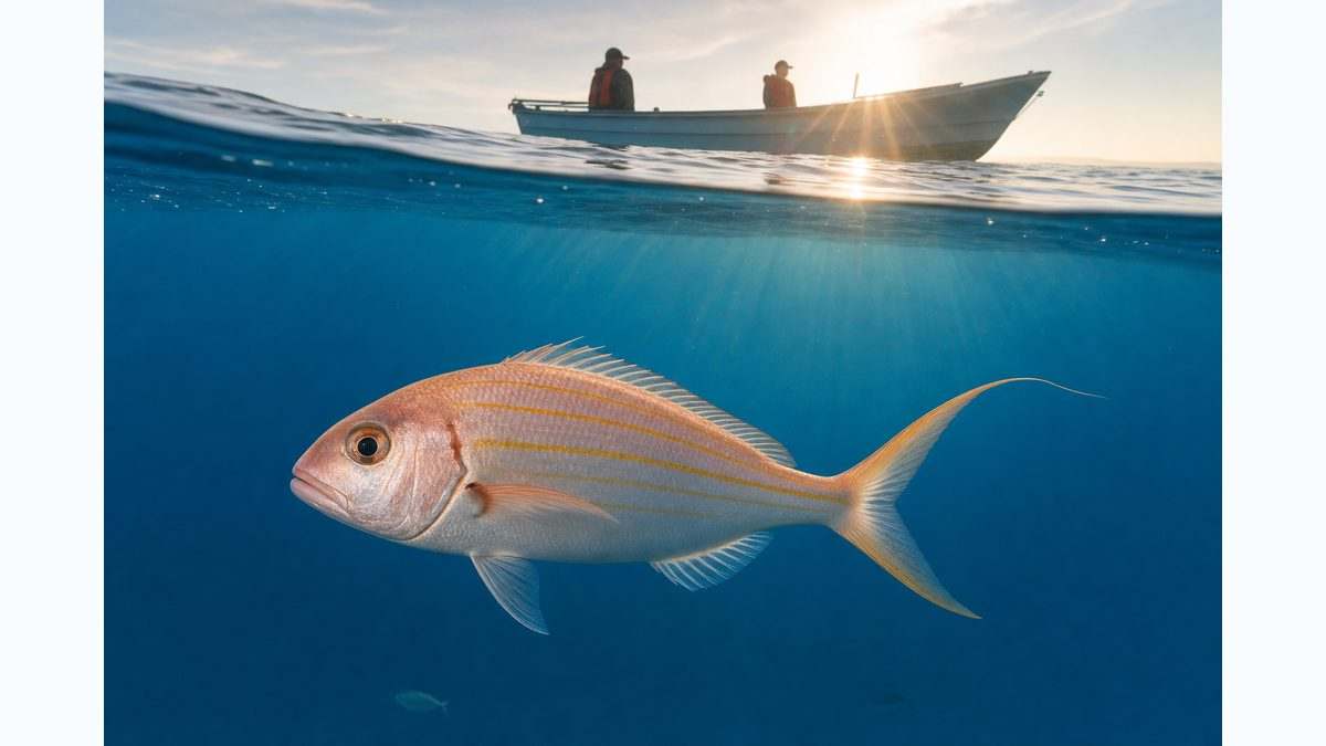 まとめ｜金と赤の美麗魚を、釣って・見て・味わい尽くすの要点をまとめた釣り攻略インフォグラフィック