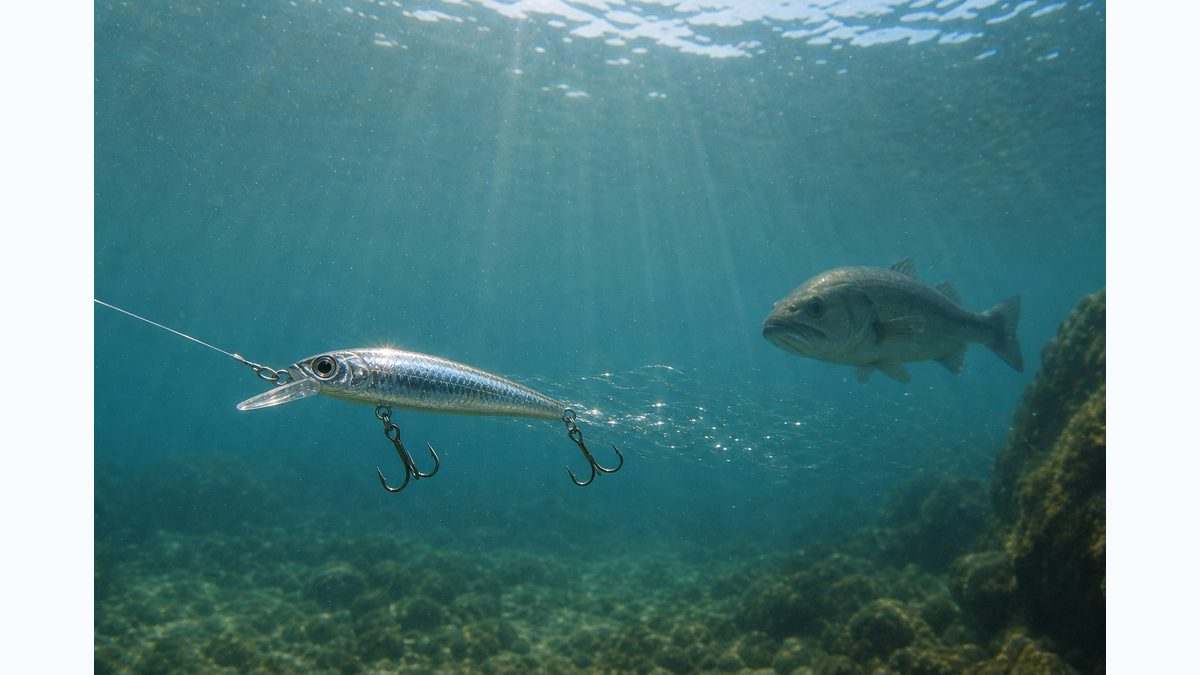 ルアーの基本原理——なぜ魚はルアーに食いつくのかの要点をまとめた釣り攻略インフォグラフィック