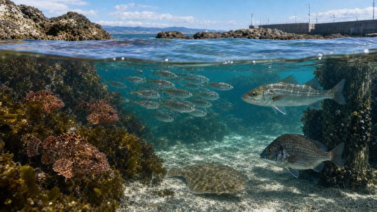 2. 3月に釣れる魚一覧と旬のターゲットの要点をまとめた釣り攻略インフォグラフィック