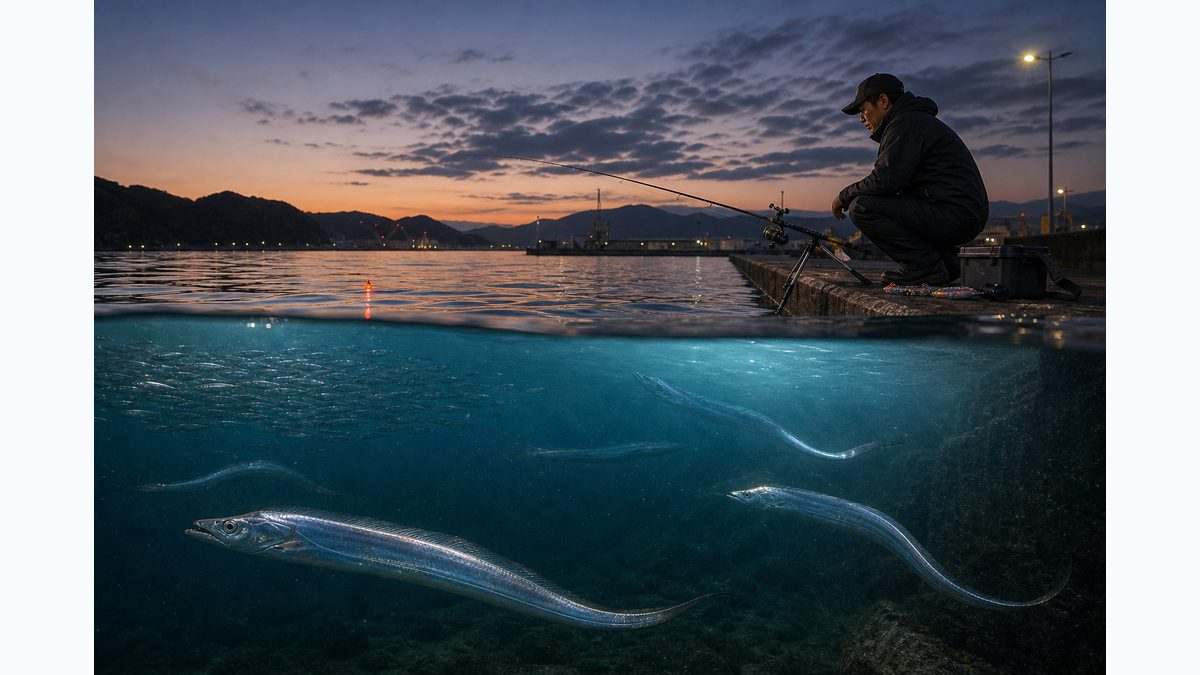 タチウオ――10月が「最大漁獲月」のワケとテンヤ・電気ウキ・ルアーの使い分けの要点をまとめた釣り攻略インフォグラフィック