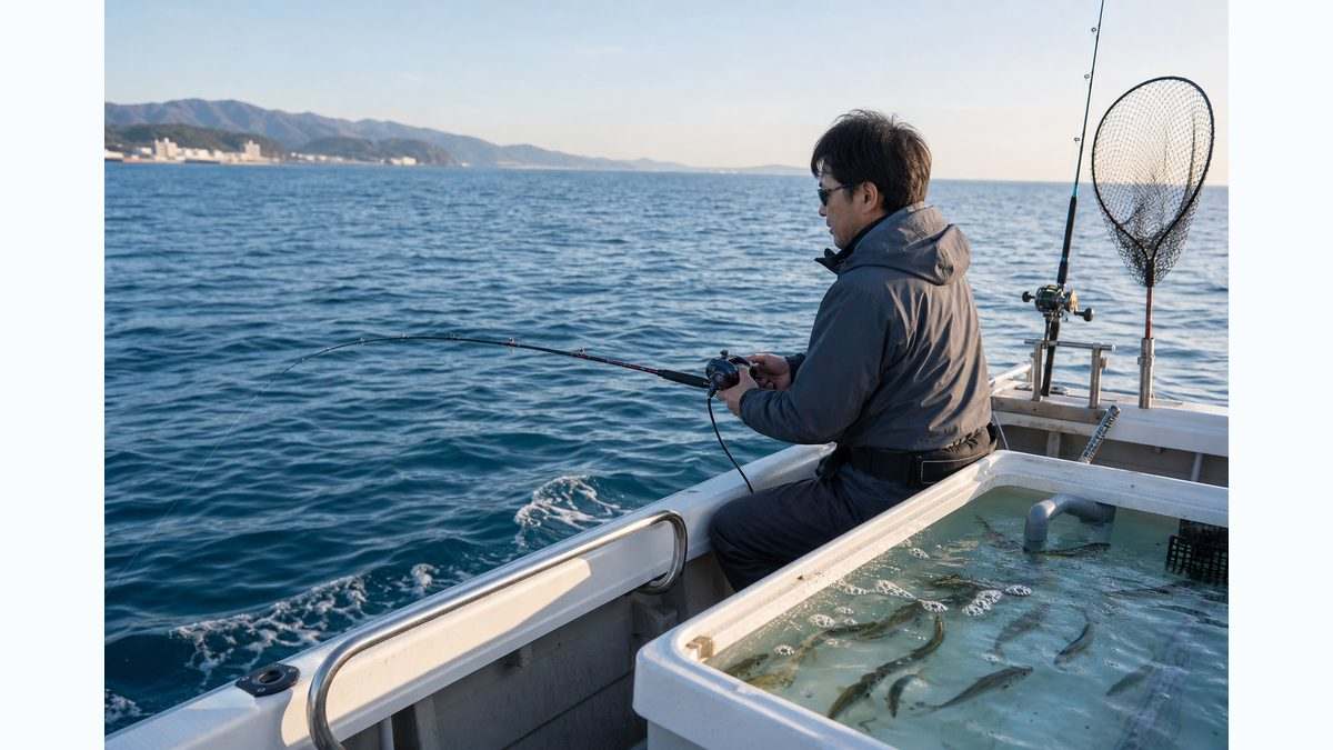 6. 船からの泳がせ釣り（のませ・泳がせ船）｜沖釣りの攻略法の要点をまとめた釣り攻略インフォグラフィック