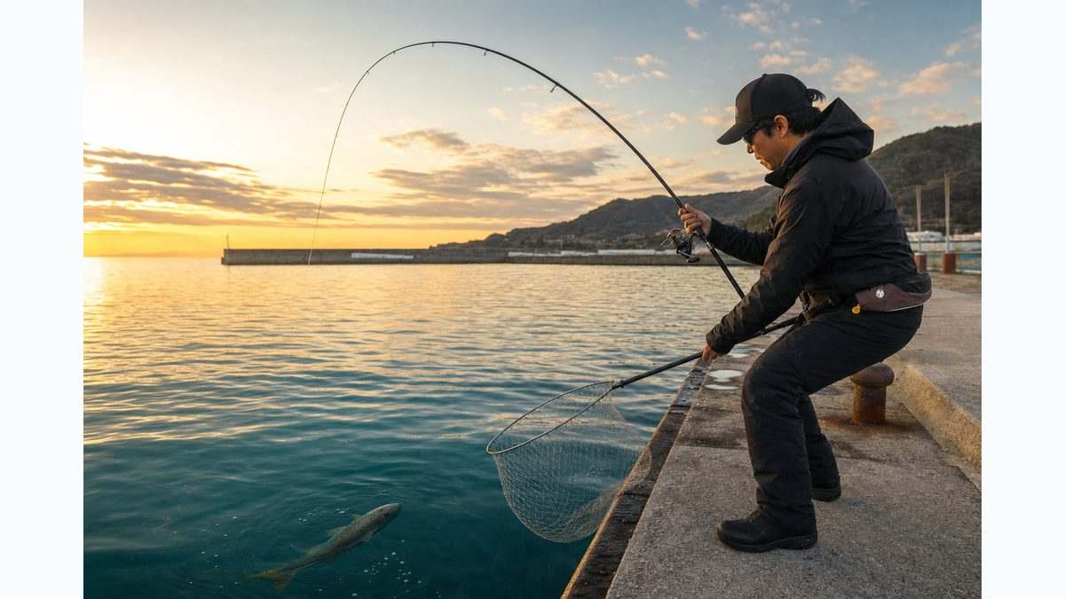 7. アタリの見極めと合わせのタイミング｜大物とのやり取り術の要点をまとめた釣り攻略インフォグラフィック