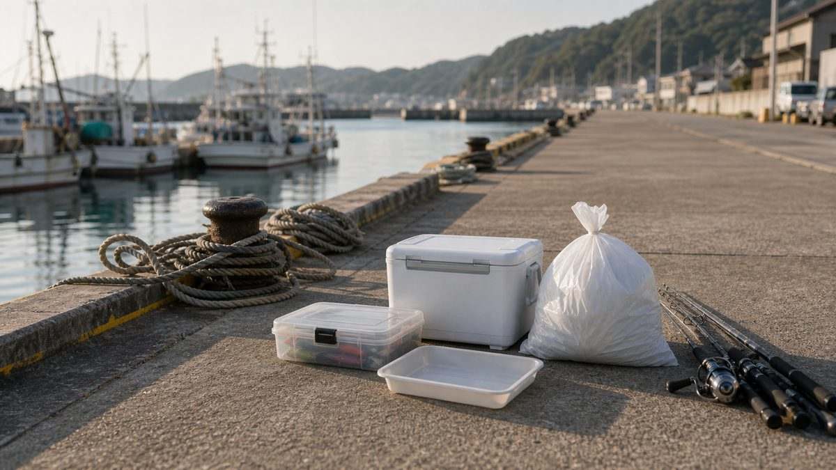 地元釣り師から学ぶ山陰の釣り場マナーと掟の要点をまとめた釣り攻略インフォグラフィック