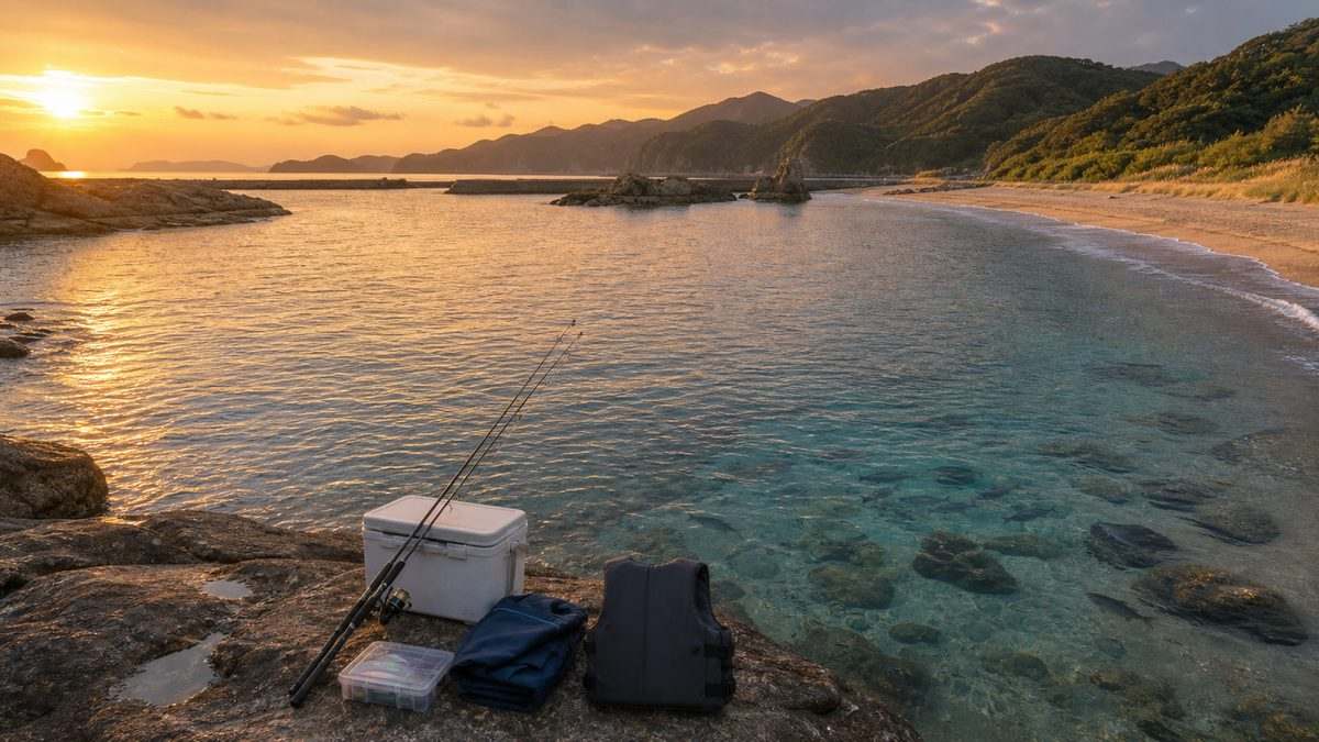 まとめ——山陰釣りスポットの攻略ポイントの要点をまとめた釣り攻略インフォグラフィック