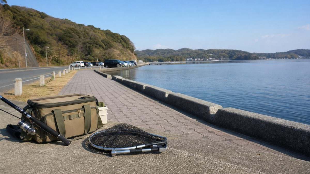 舘山寺エリアの基本情報とアクセスの要点をまとめた釣り攻略インフォグラフィック