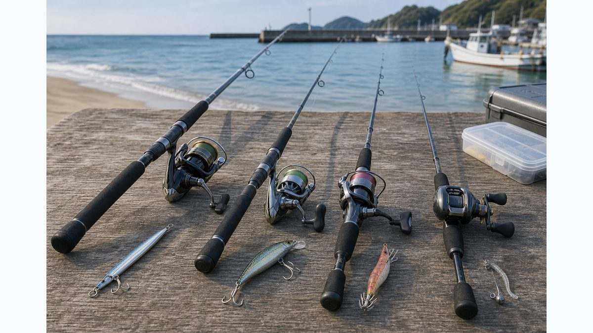 用途別おすすめロッド選択の要点をまとめた釣り攻略インフォグラフィック