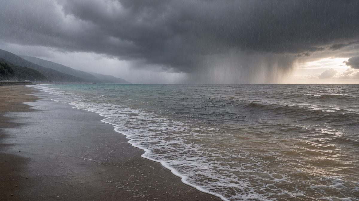 雨の「強さ」と「タイミング」別の傾向ざっくり早見表の要点をまとめた釣り攻略インフォグラフィック